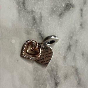 Pandora Charm for Pandora Bracelet Hearts